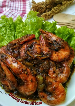 Foto resep Udang Lada Hitam