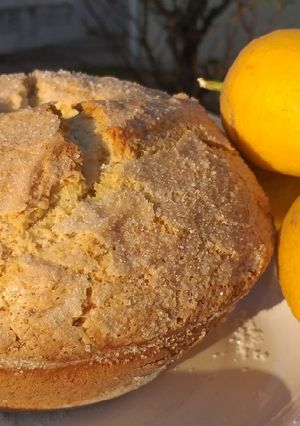 Una foto de Budín de limón