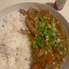 Chicken and Sausage Gumbo A picture of Chicken and Sausage Gumbo.