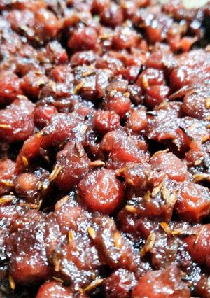 A picture of False ki chutney.