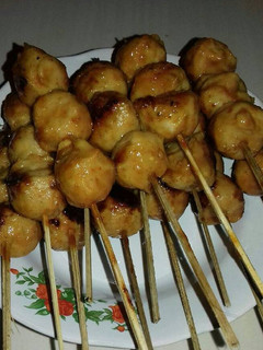Foto resep Bakso bakar pedas manis