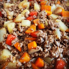 A picture of Filipino Beef Giniling.