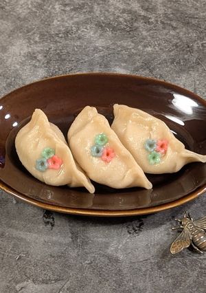 A picture of ★ Steamed Kawaii Gyoza (dumpring)★.