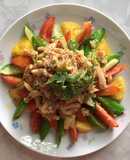 Thịt ghẹ xào chua ngọt