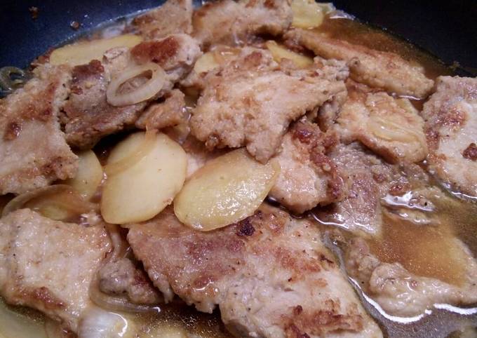 Step-by-Step Guide to Make Perfect Skillet pork with potatoes