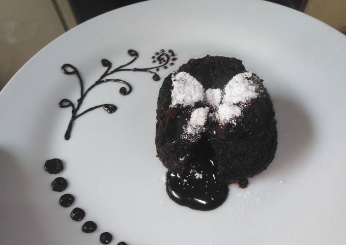 Recipe of Any-night-of-the-week Molten lava cake