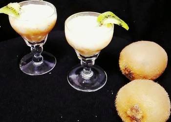 Easiest Way to Make Appetizing Oats kiwi pudding