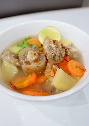 Foto resep Sop buntut sederhana