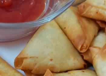 How to Cook Perfect Mini Chicken cheese samosas