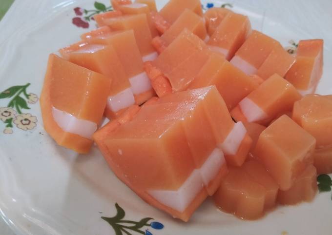 Resep Puding Pepaya Mudah Simple Oleh Vebhe Charisma Cookpad