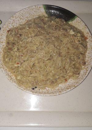 A picture of Indomine pudden.
