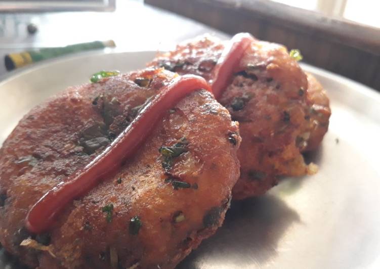 Spicy aloo tikki