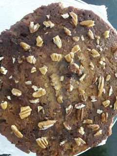 Una foto de Budín de Pan con leche de almendra!!!