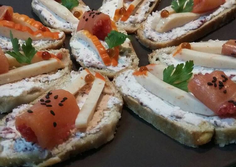 Tostaditas gourmet