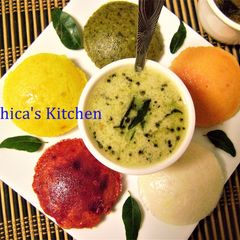 A picture of Ramadan Special - Yummy Colourful Idlis.