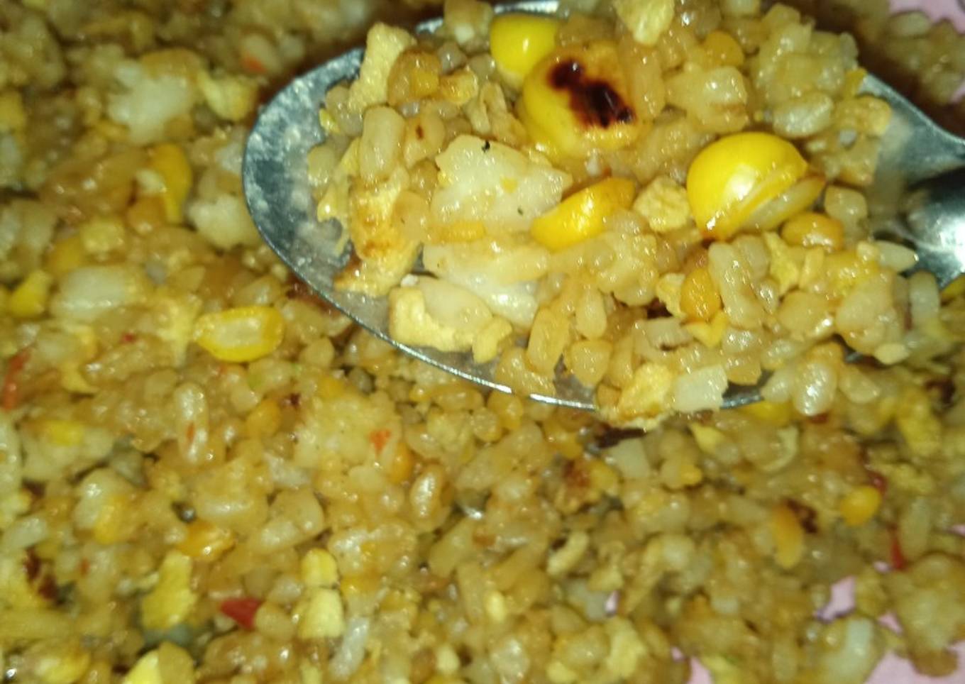 Nasi goreng jagung kecap