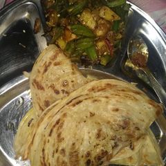 A picture of Aloo Bhindi Dry.