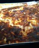 Pastel de salmón y bonito en airfryer