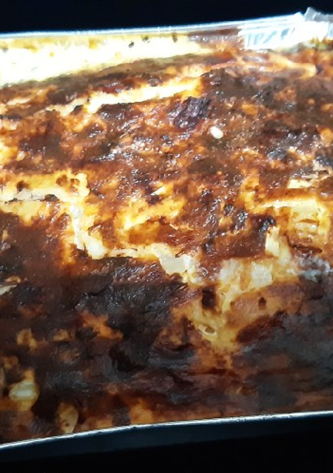 Una foto de Pastel de salmón y bonito en airfryer