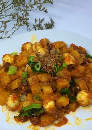Foto resep Sambal Goreng Kentang Puyuh
