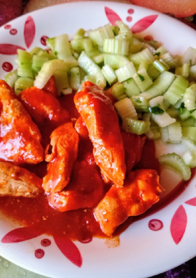 Una foto de Pollo a la italiana 🍗🍅 🇮🇹