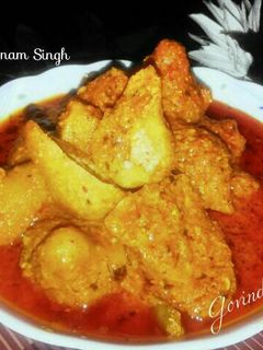 गोविन्द गट्टे की सब्जी (Govind gatte ki sabji recipe in hindi) रेसिपी मुख्य फोटो