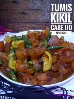 Foto resep Tumis Kikil Cabe Ijo