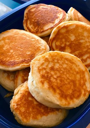 A picture of Fluffy flapjacks.