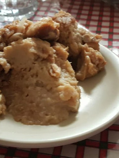 Una foto de Capirotada de cajeta o leche quemada las correa