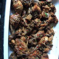 A picture of Pepper chicken.