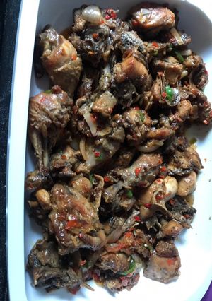 A picture of Pepper chicken.