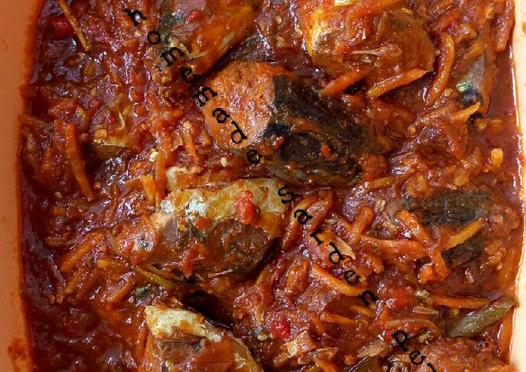 Cara membuat Homemade Sarden Pedas Sederhana Untuk Jualan