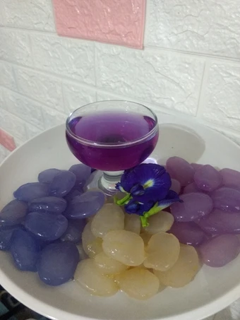 Langkah Gampang Membikin Resep Manisan kolang Kaling Telang lemon yang Uenak Anti Ribet, Uenak Banget