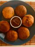 Stuffed Tuvar /Lilva Kachori (Airfryer)