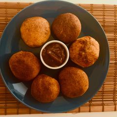 A picture of Stuffed Tuvar /Lilva Kachori (Airfryer).