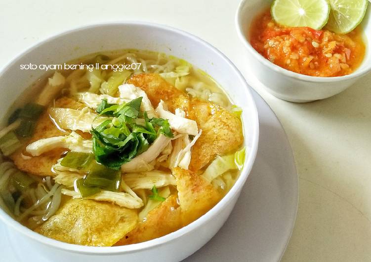 Bagaimana Menyiapkan Soto ayam bening Anti Gagal