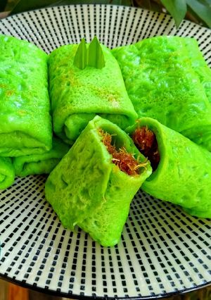 Foto resep Dadar Gulung Unti Kelapa