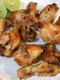 Alitas de pollo al limón y pimienta en airfrier