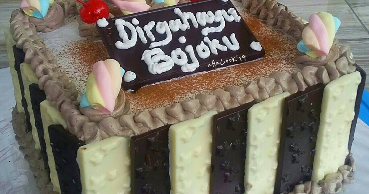 Resep Black Forest 4 Telur (Loyang 18X18) #Step By Step #Untukpemula Oleh  🍰Nhncook🐝 || Hikmah - Cookpad Resep Black Forest 4 Telur (Loyang 18X18) #Step By Step #Untukpemula Oleh  🍰Nhncook🐝 || Hikmah - Cookpad