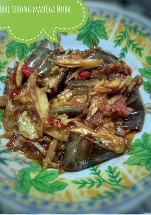 Foto resep Sambal terong mangga muda