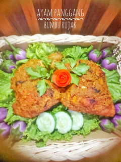 Foto resep Ayam Panggang Bumbu Rujak