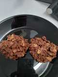 Chocolate cornflake cake with hazelnut