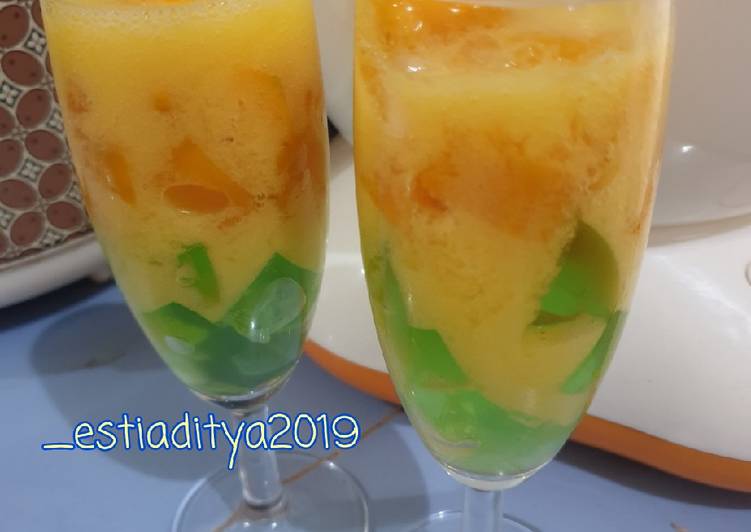 Jelly Manggo Sparkle Juice