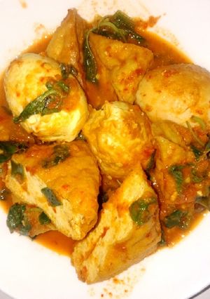 Foto resep Telur Tahu Woku