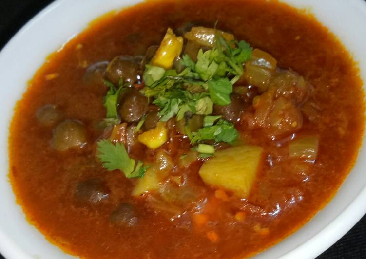 How to Prepare Favorite Black Chana curry