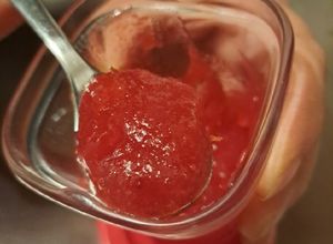 Une photo de Confiture coing cranberries