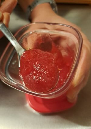 Une photo de Confiture coing cranberries