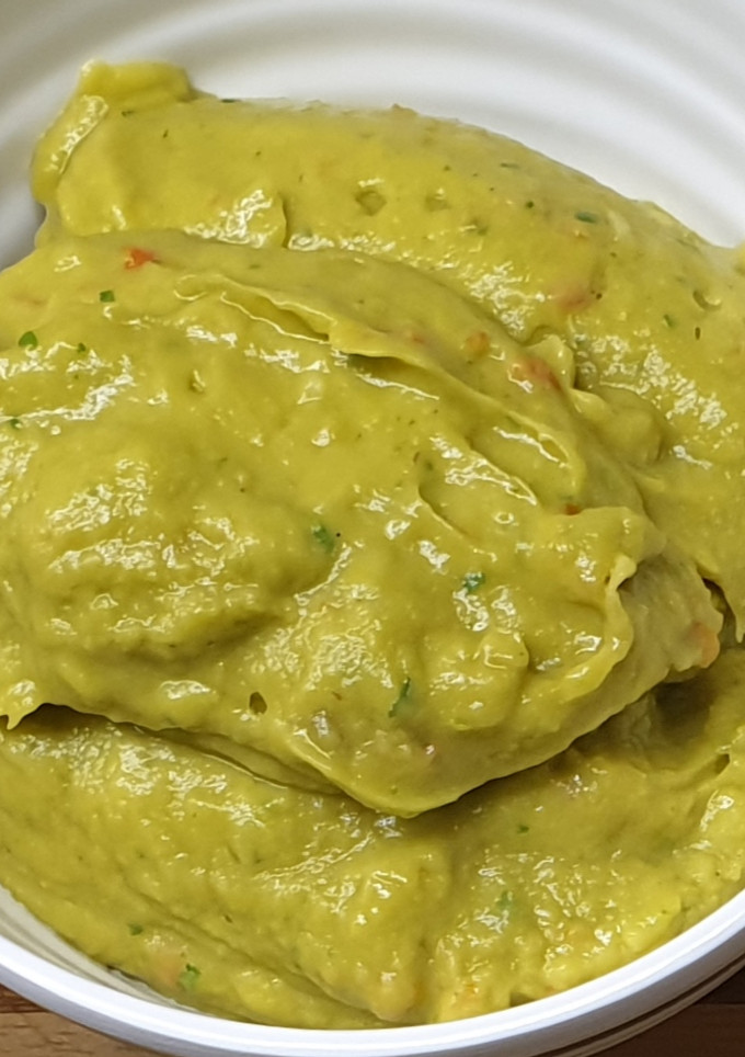 Una foto de Guacamole casero sin gluten