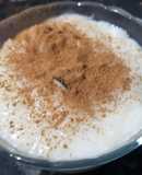 Arroz doce simples e tradicional
