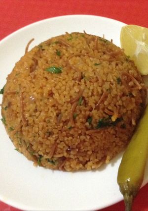 صورة لوصفة البرغل الأحمر🍛